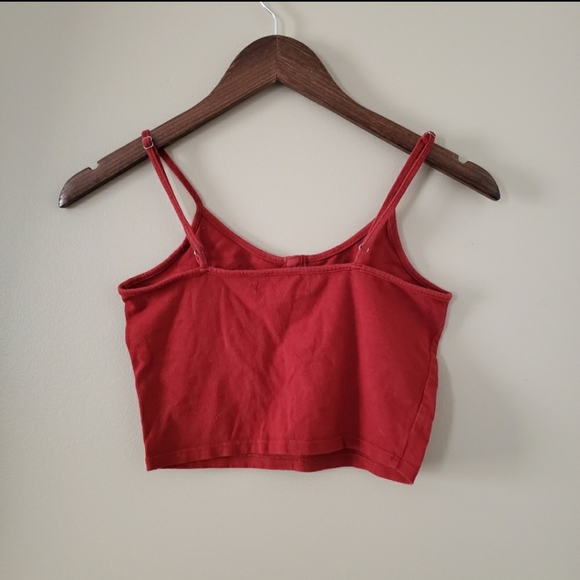 Rust Cropped Cami - Picture 4 of 4